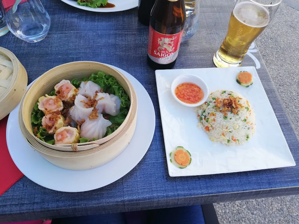 Assortiment Vapeur Et Riz Cantonnais