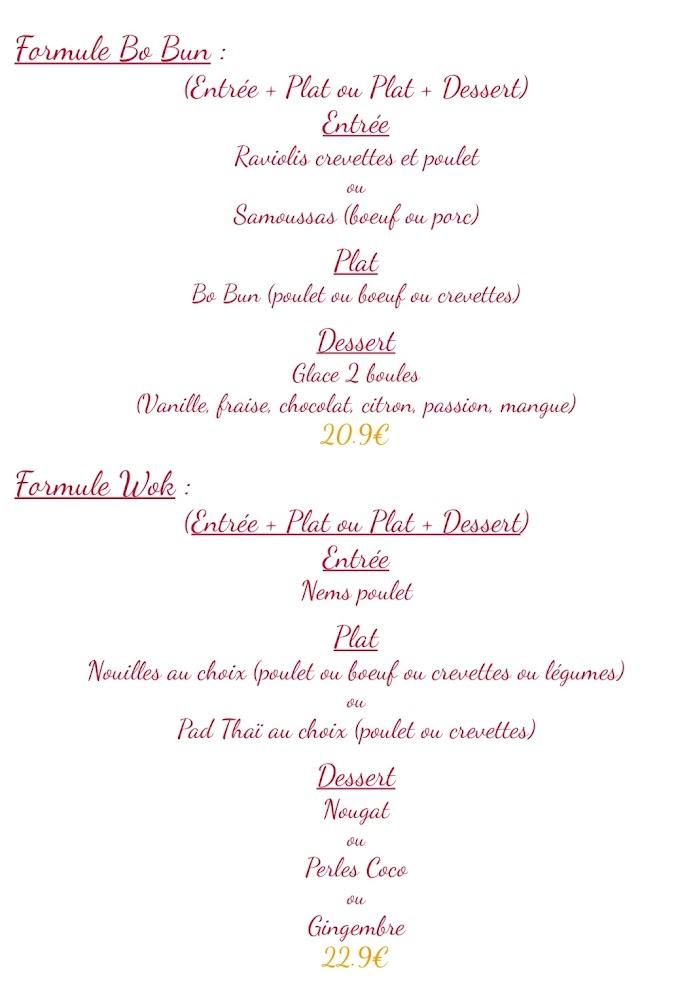 LE CHARMANT VIETNAM - Menu Image 2