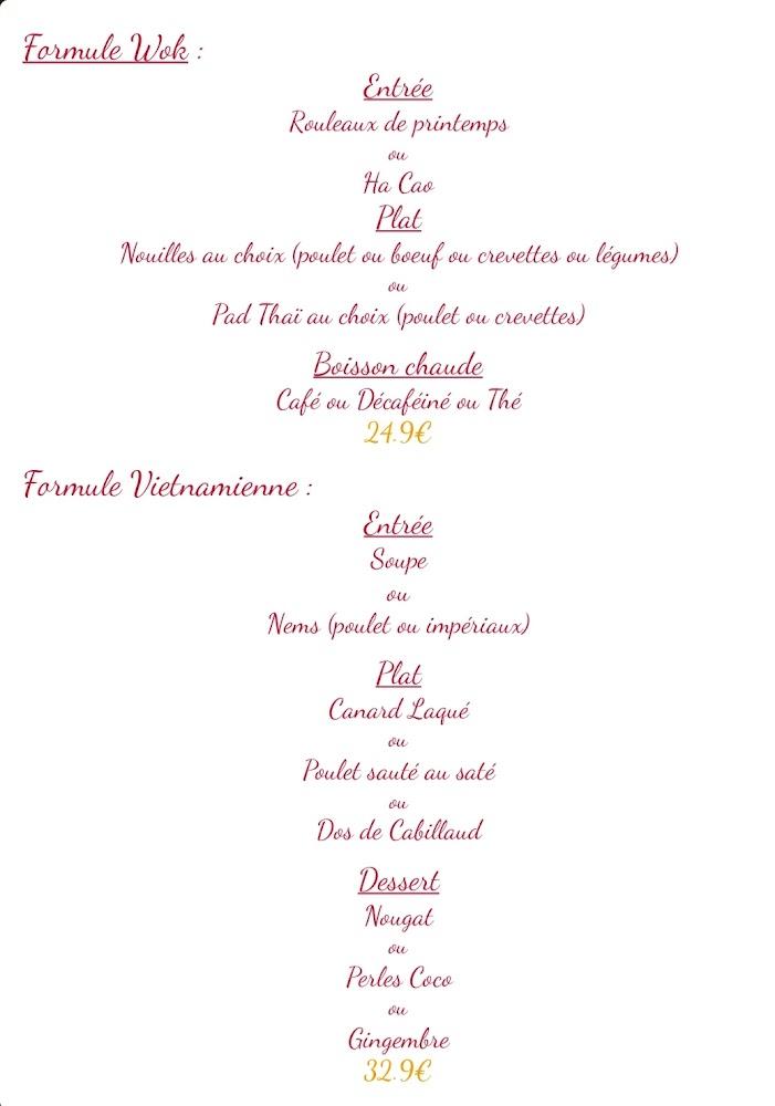 LE CHARMANT VIETNAM - Menu Image 4